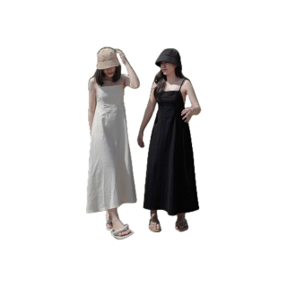 ชุดเดรส s u n n y dress (ถ่ายจากสินค้าจริง)