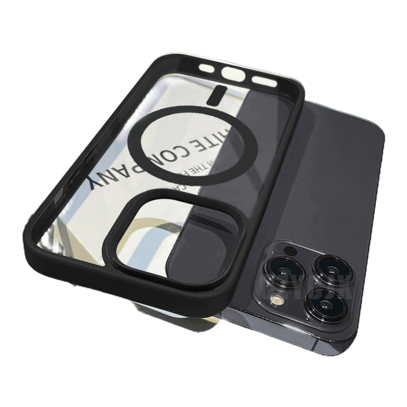 โปรโมชั่น : Mowin - เข้ากันได้สำหรับ เคสไอโฟน11 เคส iphone 11 แม่เหล็กดูด Frosted สีชมพูสีดำสีขาวแผงด้านหลังอะคริลิคเคสแข็ง TPU กรอบนุ่มใสกันกระแทกเข้ากันได้กับ 15 PRO Max 14 PRO Max 13 12