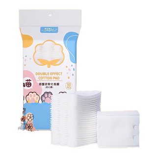 โปรโมชั่น : FREE GIFT - ฟรีเฉพาะเมื่อซื้อร่วมกับสินค้าอื่นๆ สำลีฝ้าย สําหรับทําความสะอาดผิวหน้า super soft cotton pads