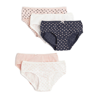 H&M กางเกงในคอตตอนแพ็ค 5 ตัว Girl 5-pack cotton briefs 0624543_12