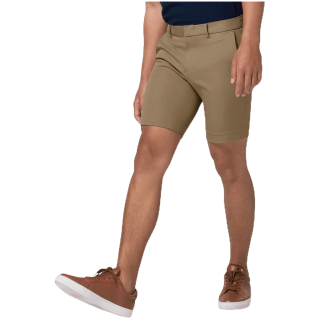 Perfect Stretch Light Chino™ Shorts กางเกงชิโน กางเกงดีดี ผ้ายืดเบาสบาย กางเกงขาสั้นสำหรับผู้ชาย สีกากี (กางเกงชิโน่)