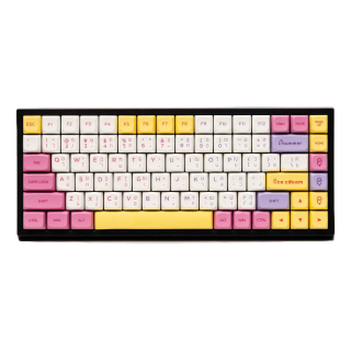 คีย์แคป NP PBT Ice cream XDA คีย์ไทย ภาษาไทย Keycap 151 ปุ่ม ลาย ไอศกรีม คีย์แคป ญี่ปุ่น ปุ่มกดคีย์บอร์ด ปุ่มคีย์แคป