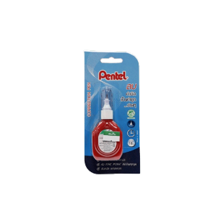 Pentel - เพนเทล น้ำยาลบคำผิด ปากกาลบคำผิด น้ำยาลบคำผิดขวดสีแดง ขนาด 18 ml. รุ่น #ZLC1S6