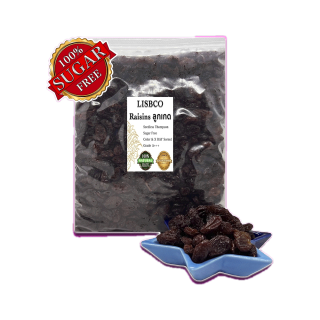 ลูกเกดสีดำ พร้อมทาน เกรด A พรีเมียม ++ Black Raisins 1 kg สินค้านำเข้า คุณภาพดี ไม่มีส่วนผสมของน้ำตาล Premium Quality