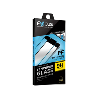 Focusฟิล์มกระจกเต็มจอ Privacy กันเผือก สำหรับ iPhone 15ProMax 15Pro 15Plus 15 14ProMax 14Pro 14Plus 14 13ProMax 13Pro 13