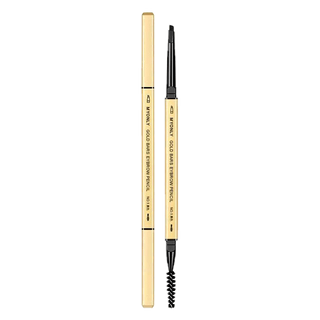 C.212.Lameila ดินสอเขียนคิ้ว กันน้ำ 2 in 1 มีแปรงปัดคิ้วในตัว มี 5 สี แบบหมุนออโต้ กันน้ำ พร้อมแปรง ติดทนนาน 1 ชิ้น