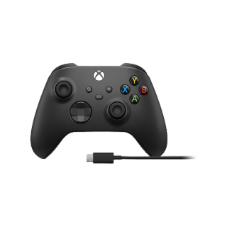 [Controller] Microsoft Xbox Black Controller + Usb-C Cable