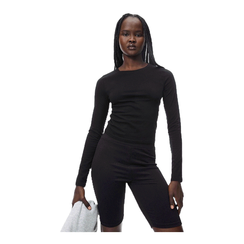 H&M Woman Short jersey top 0994083_1