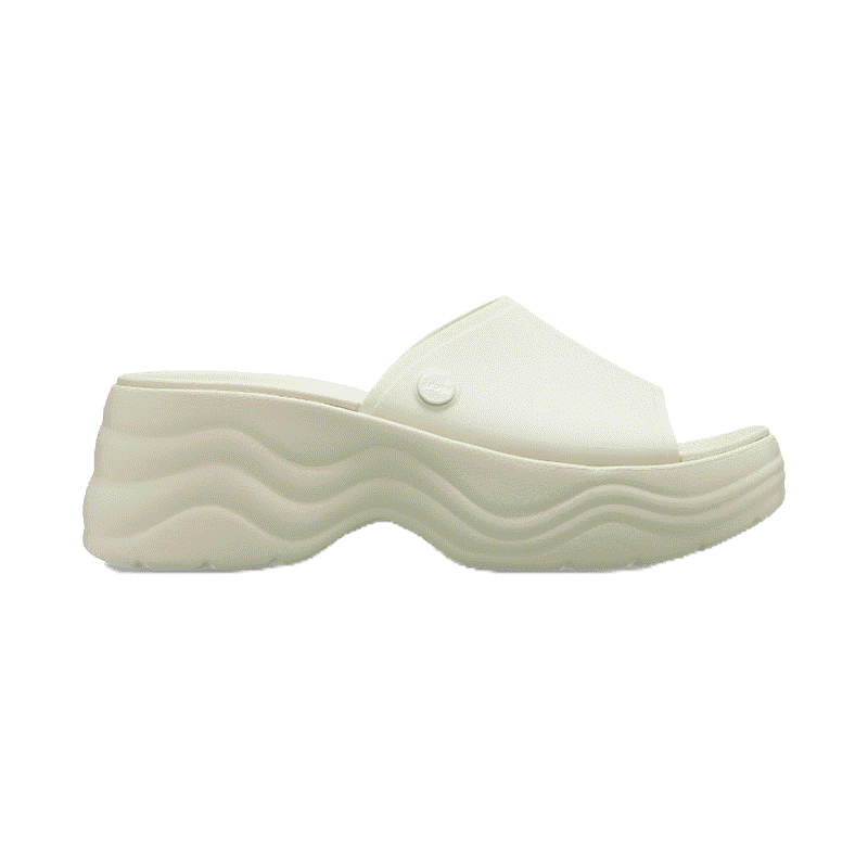 CROCS รองเท้าแตะผู้หญิง SKYLINE SLIDE รุ่น 2081822Y2 - BONE