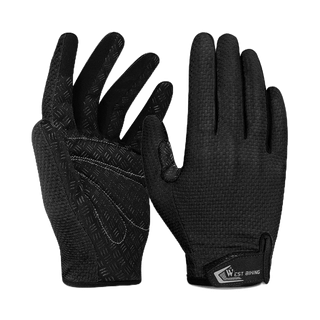 WEST BIKING ถุงมือกันแดด ระบายอากาศ สําหรับขี่รถจักรยานยนต์ กลางแจ้ง ทุกเพศ