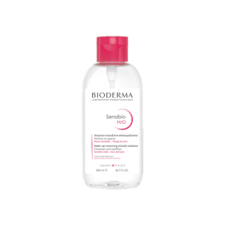 Bioderma Sensibio H2O 850 ml คลีนซิ่งฝาปั๊ม สำหรับผิวแพ้ ระคายง่าย