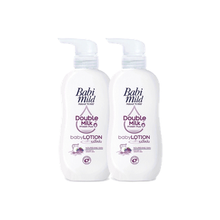 [BOGO] เบบี้มาย โลชั่น ดับเบิ้ลมิลล์ 400มล 1แถม 1 / [BOGO] Babi Mild Double Milk Lotion 400ml 1 free 1