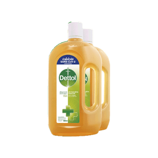 โปรโมชั่น : Dettol เดทตอล น้ำยาฆ่าเชื้อเดทตอล น้ำยาฆ่าเชื้อโรค ไฮยีนมัลติ-ยูส น้ำยาถูพื้น 1000มล.X2 แพ็กเกจอยู่ระหว่างการเปลี่ยนแปลง