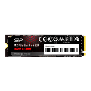 Silicon Power UD90 NVMe PCIe Gen4x4 M.2 2280 SSD, Read 5,000MB/s Write 4,800MB/s สำหรับ Laptop และ PC-รับประกัน 5 ปี