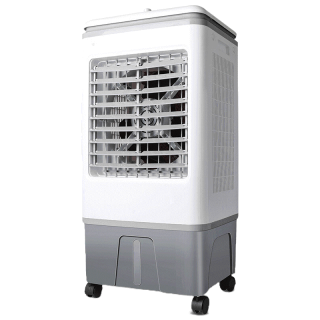 โปรโมชั่น : 40L พัดลมไอระเหยเคลื่อนที่ ปริมาณอากาศขนาดใหญ่ 6000 ระบายความร้อนอย่างมีประสิทธิภาพ พัดลมมัลติฟังก์ชั่น การกระจายลมในมุ