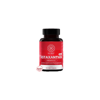 Astaxanthin 6 mg 60 แคปซูล ชะลอวัย ลดริ้วรอย จุดด่างดำ นูรีฟ แอสต้าแซนทิน