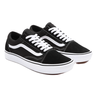 [ลิขสิทธิ์แท้] VANS Comfycush Old Skool (Lite) Black/White รองเท้า แวนส์ แท้ โอวสคูล ตัวฮิต แบบเบา ได้ทั้งชายหญิง