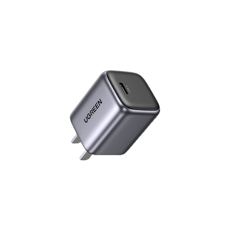 Ugreen Uno 30W RoboGaN Charger USB C Mini Robot Nexode GaN Fast Charger สําหรับ iPhone 15/15 Pro Max 14/14 Pro Max/Macbook Air/iPad Pro/iPad Mini