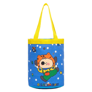 โปรโมชั่น : Am Bag กระเป๋าถือ กระเป๋าผ้า สไตล์เกาหลี แฟชั่นมา น่ารัก -bucket bag🧺