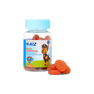 H-KIZ กัมมี่วิตามินเด็กเข้มข้น Multi-Vitamin Gummy เสริมภูมิ กินเก่ง สำหรับอายุ 3-8 ปี (30/90 เม็ด)
