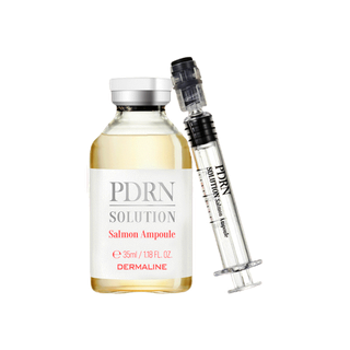 (แท้ / พร้อมส่ง) Dermaline korea PDRN Solution Salmon Ampoule Serum 35 ml. เซรั่มกู้ผิว แก้หน้าพัง ผิ