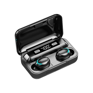 โปรโมชั่น : หูฟังบลูทูธ หูฟังสเตอริโอ หูฟังไร้สาย แยกเสียงซ้ายขวา TWS Wireless bluetooth 5.0 headset Earphone Earbud รุ่น F9C17