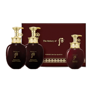 The history of Whoo WHOOSPA HAIR 3PCS SPECIAL SET เซ็ตบำรุงเพื่อผมที่เงางาม มีสุขภาพดี