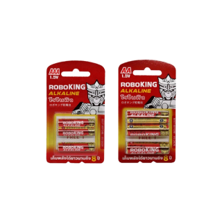 ตราโรโบคิง ถ่านAlkaline ขนาด 1.5 V