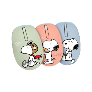Anitech x Peanuts Wireless mouse รุ่น SNP-W233