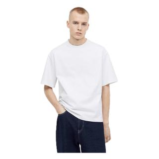 H&M เสื้อยืดทรงใส่สบาย Man Relaxed Fit T-shirt 0608945_2