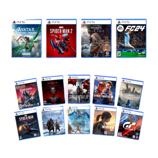PS5 Game & Pre order รวมเกม พรีออเดอร์ & เกมขายดี PS5 เแผ่นเกม PS5 : FC24 , Spiderman2 , Final , Hogwarts