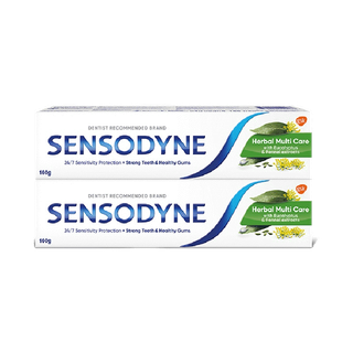[เลือกสูตรได้] SENSODYNE TOOTHPASTE 160G X 2 24-7 CARE FOR SENSITIVE TEETH เซ็นโซดายน์ ยาสีฟัน 160 กรัม แพ็ค 2 ทำงาน 24/7 เพื่อลดการเสียวฟัน