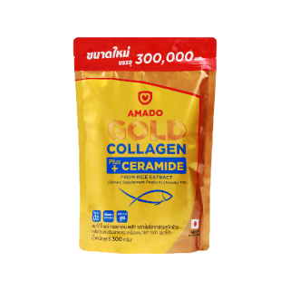 โปรโมชั่น : Amado Gold Collagen - อมาโด้ โกลด์ คอลลาเจน 1 ซอง 300กรัมกระป๋อง