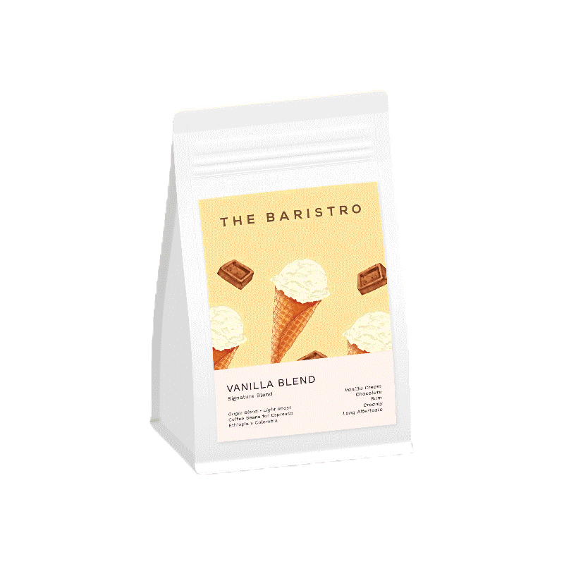 เมล็ดกาแฟ คั่วอ่อน - Vanilla Blend The Baristro Signature