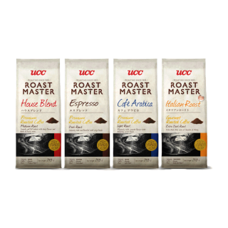 UCC Roast Master (Ground Coffee) ยูซีซี โรสต์ มาสเตอร์ (กาแฟคั่วบด) 250 ก. (เลือก 1 จาก 4 รส)