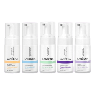 LANBENA เรตินอล / ปลอบประโลม / สิว / ไฮยาลูโรนิก / ไนอาซินาไมด์โฟมล้างหน้า กรดอะมิโน บับเบิลมูส ป้องกันสิว ลดรอยลึก ซ่อมแซม ดูแลผิว 100 มล Retinol /Soothing /Acne /Hyaluronic /Niacinamide Mousse Cleanser
