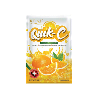 เรียล อิลิคเซอร์ Quik - C ควิกซี (1ซอง) รสส้ม