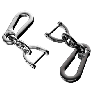 พวงกุญแจรถยนต์รูปทรงตะขอ Carabiner สําหรับ Ford Honda