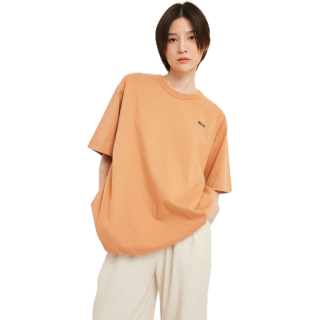 Yuedpao No.1 เสื้อยืดSignature Oversize Summer ผ้าหนาทรงสวย ยับยากรีดง่าย รับประกันไม่ย้วย 2 ปี สี Sunrise