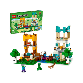 LEGO Minecraft 21249 The Crafting Box 4.0 Building Toy Set (605 Pieces)
