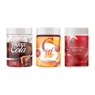 C Vit me ซีวิตมี วิตามินซีชงดื่ม/CRAFT Cola คราฟโคล่า น้ำชงกลิ่นโคล่า/Nareera Collagen Glutathione Plus [1 กระปุก]