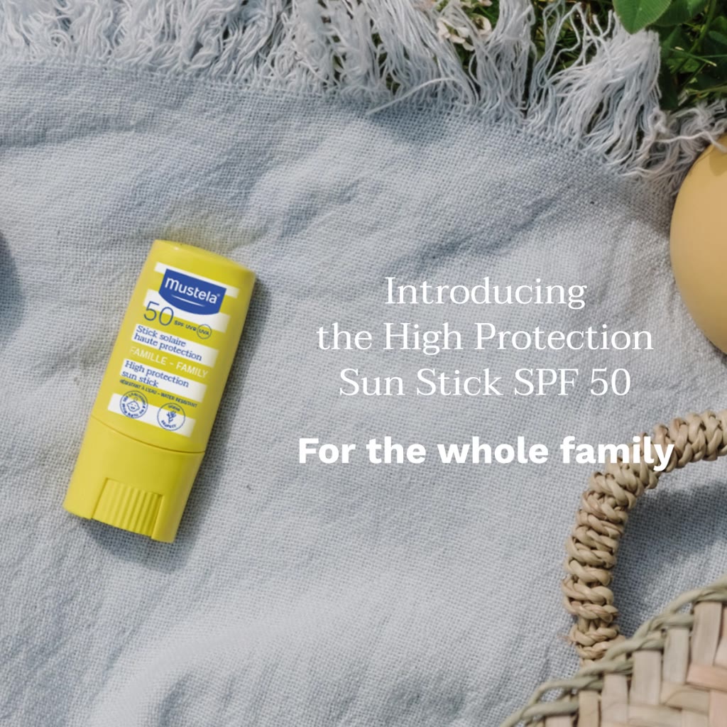 Mustela Baby Sun Stick High Protection กันแดดเด็กแบบสติ๊ก SPF 50+ UVA/UVB 9ml