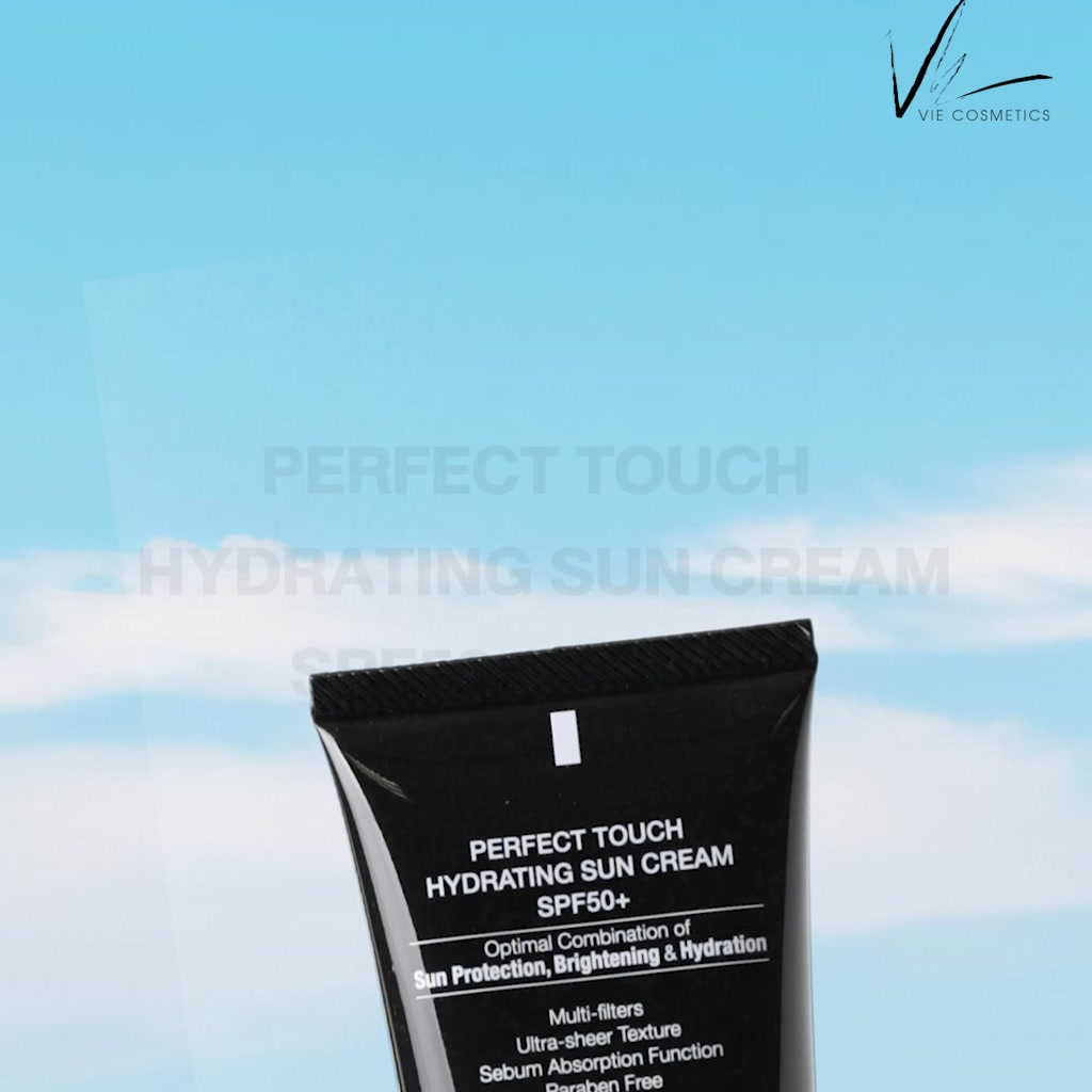 (ลด 39%) Vie Cosmetics Perfect Touch Hydrating Sun Cream SPF50+, PA++++ 50 ml. ครีมกันแดดเนื้อไฮบริด