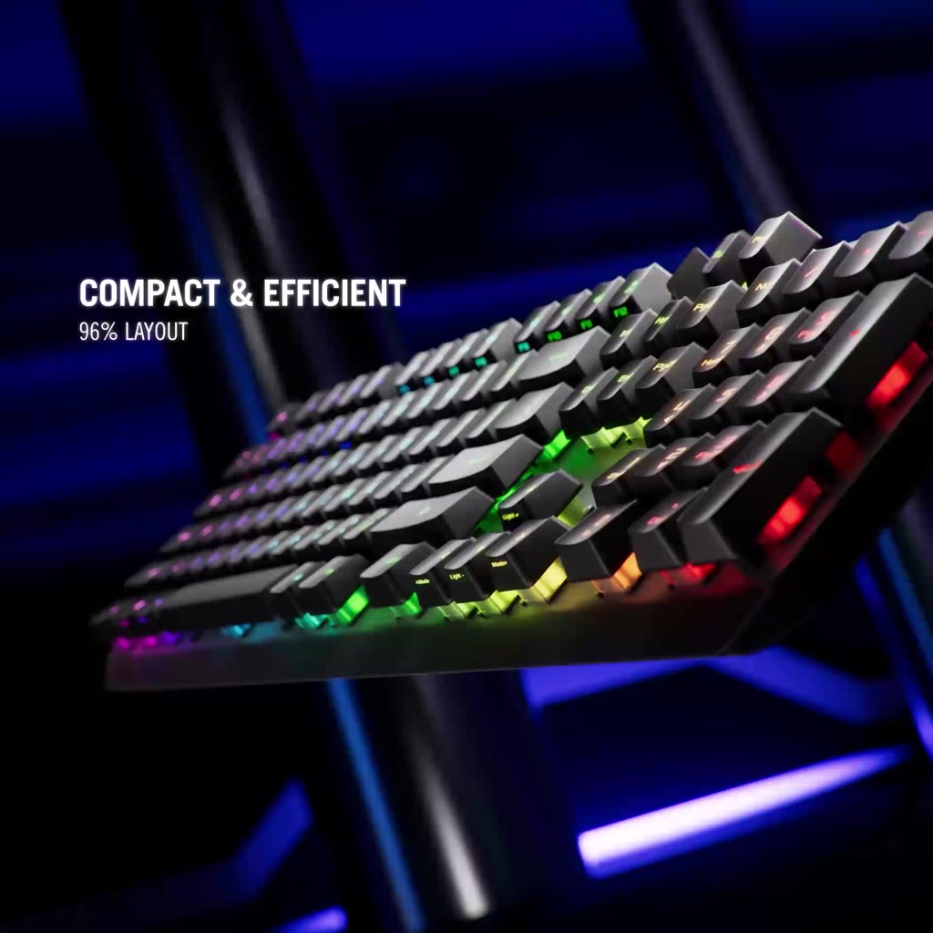 ASUS ROG Strix Scope II 96 Wireless Snow/Storm Switch คีย์บอร์ดเกมมิ่ง ...