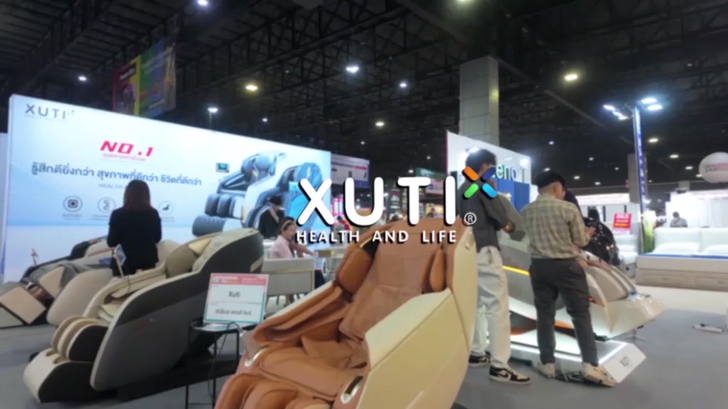 XUTI รุ่น เก้าอี้นวดไฟฟ้า รางนวดคู่ SL 4D อัตโนมัติ พร้อมระบบประคบร้อน มอบประสบการณ์ผ่อนคลายเหนือระดับให้คุณได้ทั่วทั้งร่างกาย