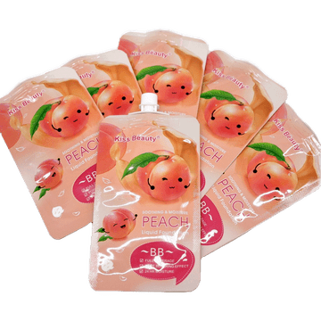 โปรโมชั่น : Kiss Beauty BB Peach บีบีพีช ครีมปกปิดริ้วรอยพร้อมบำรุงผิว
