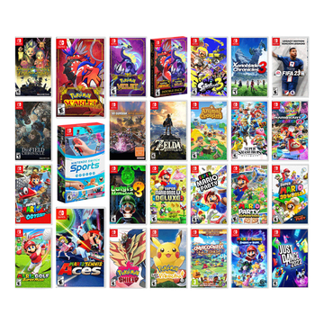 [เกมขายดี ชุด B] NintendoSwitch Game Set B : รวมเกม นินเทนโด้ ขายดี > เลือกเกม
