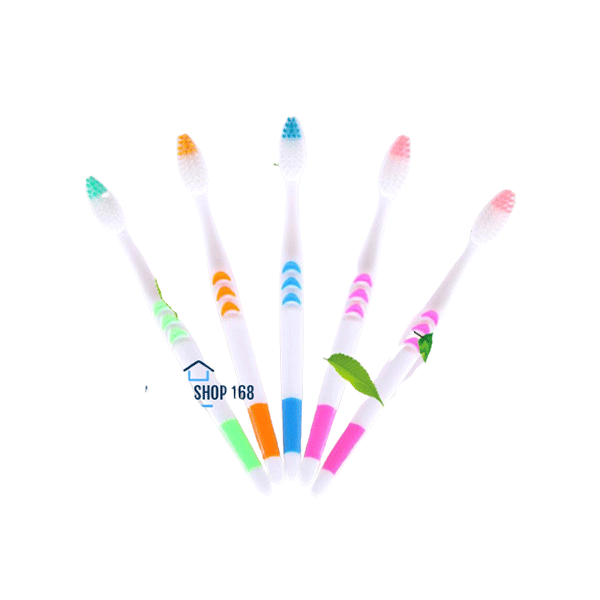 BQB แปรงสีฟัน แปรงสำหรับผู้ใหญ่ นุ่ม ไม่บาดเหงือก สุดคุ้ม แบบแพ็ค 5ชิ้น 10ชิ้น