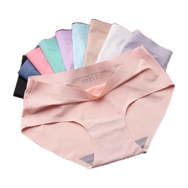 โปรโมชั่น : BRI-05 กางเกงในไร้ขอบ กางเกงในผ้านิ่ม งานพับขอบย้ำตะเข็บอย่างดี ผ้าหนา คุณภาพดี มีซับเป้า2 ชั้น 