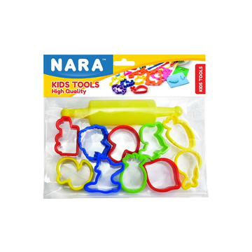 NARA Kids Tools แม่พิมพ์พลาสติก สำหรับดินน้ำมัน ดินเบา แป้งโดว์ โฟมปั้น ดินปั้นทุกชนิด (เลือกชุด)